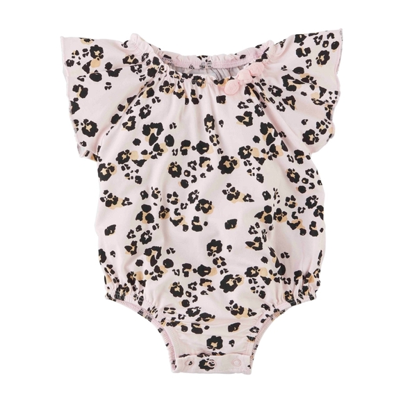 Mud Pie NWT Bamboo Leopard print Bubble - Picture 2 of 5
